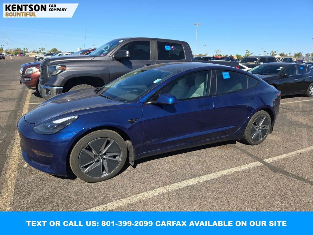 used 2022 Tesla Model 3 car, priced at $27,750