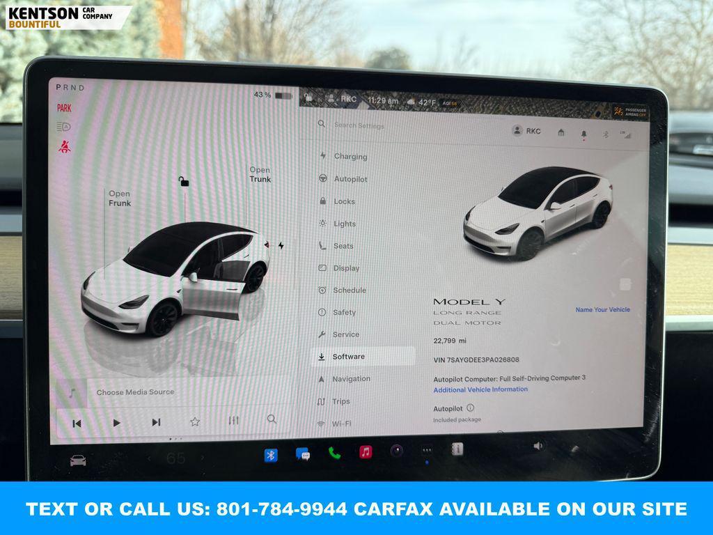 used 2023 Tesla Model Y car, priced at $33,650