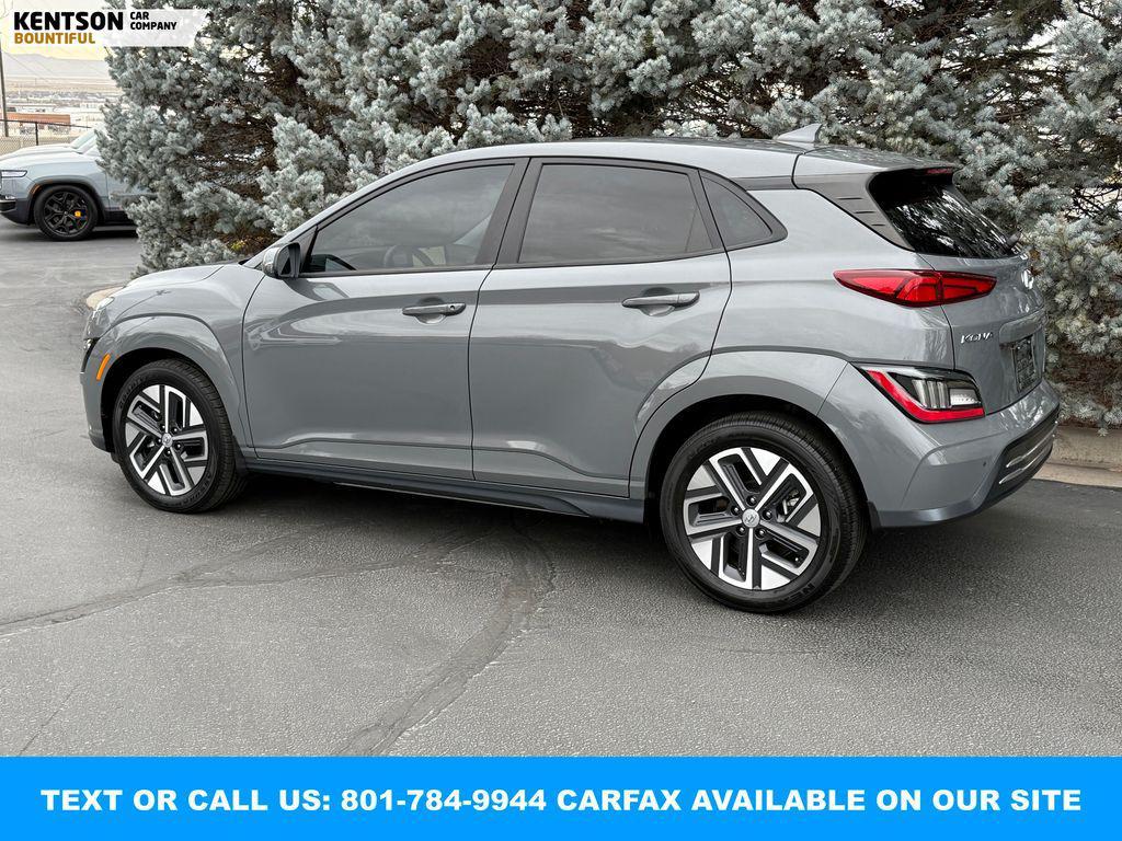used 2022 Hyundai Kona EV car, priced at $20,750