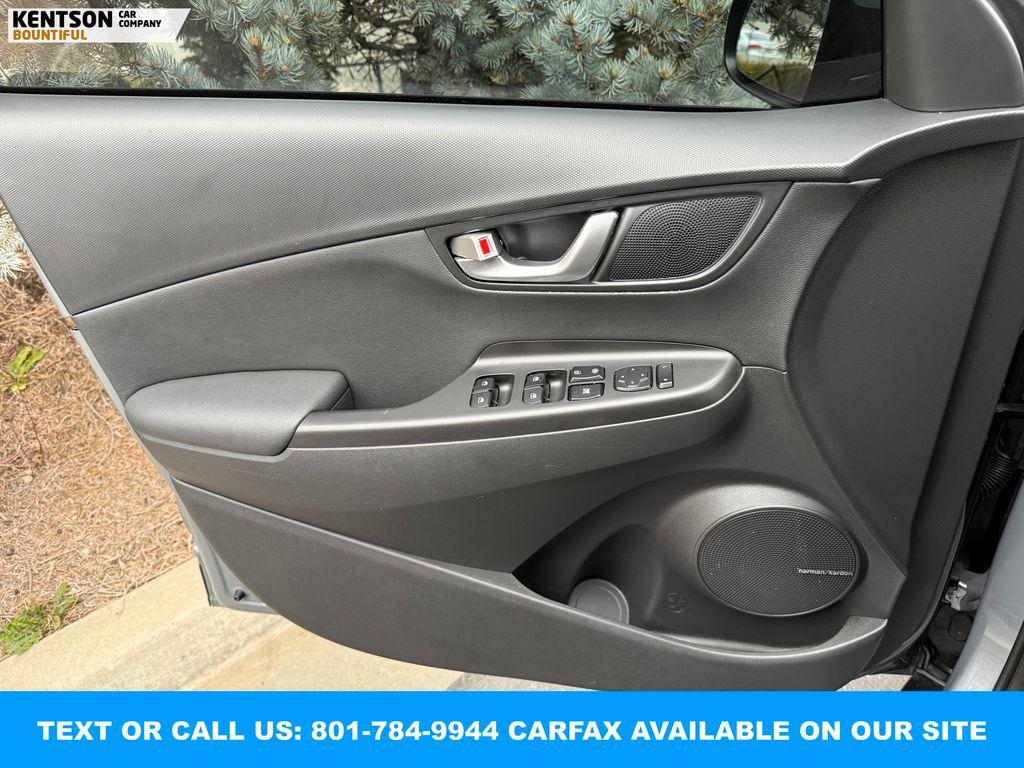 used 2022 Hyundai Kona EV car, priced at $20,750