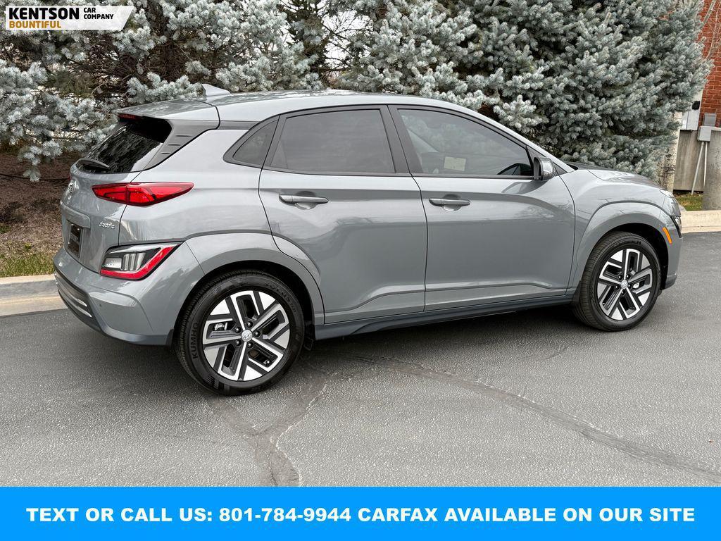 used 2022 Hyundai Kona EV car, priced at $20,750