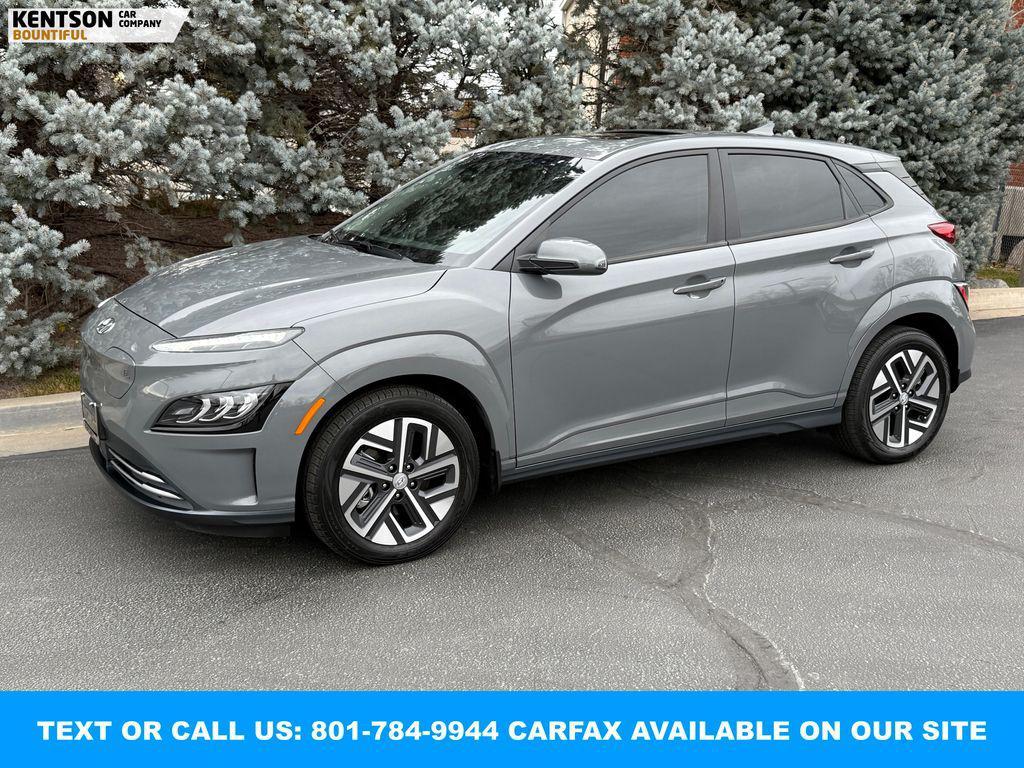 used 2022 Hyundai Kona EV car, priced at $20,750