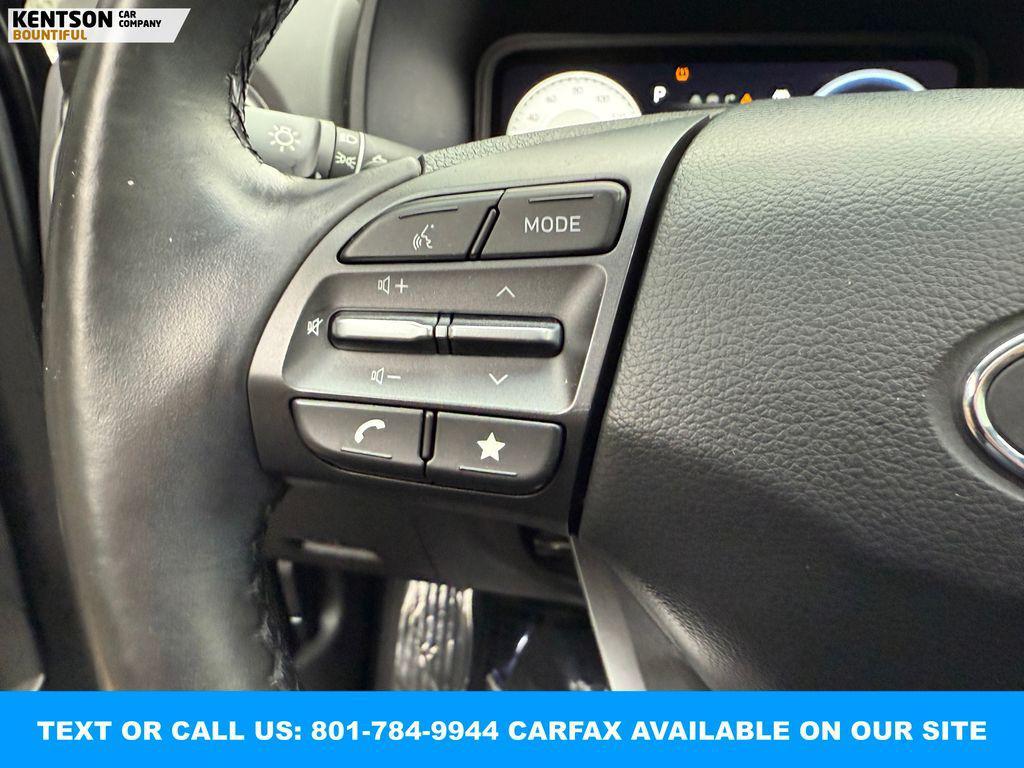 used 2022 Hyundai Kona EV car, priced at $20,750