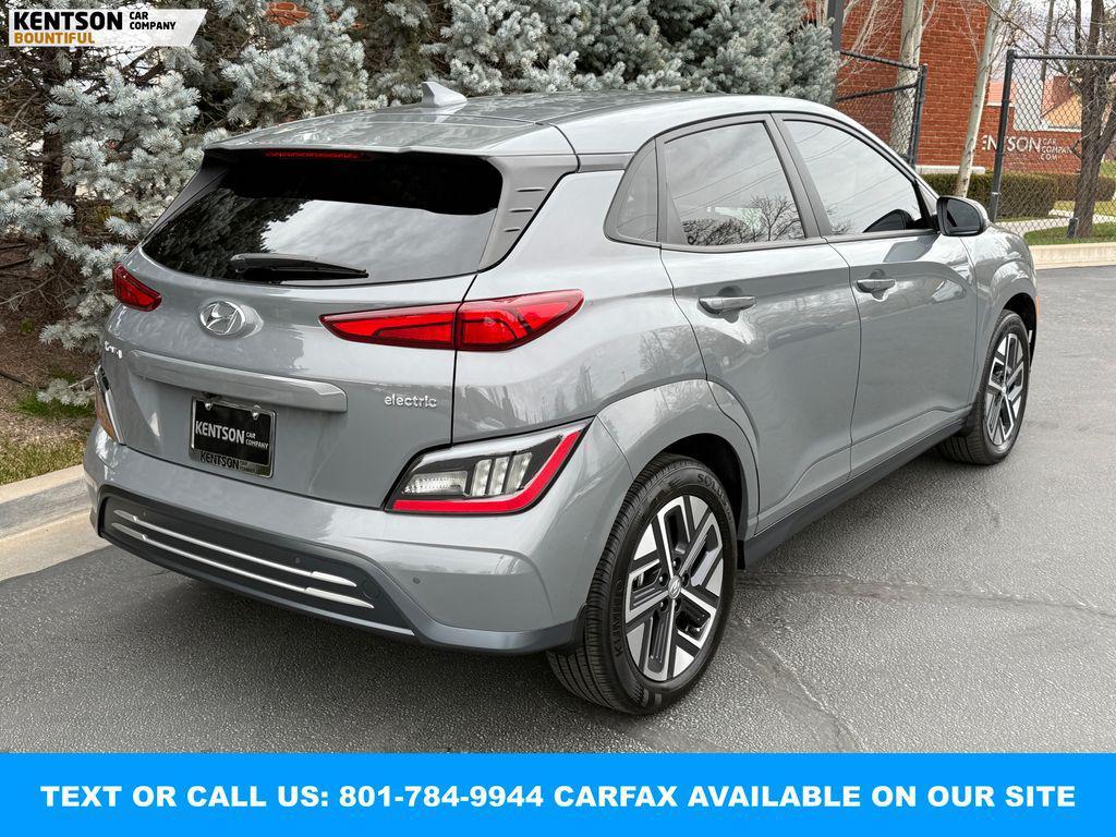 used 2022 Hyundai Kona EV car, priced at $20,750