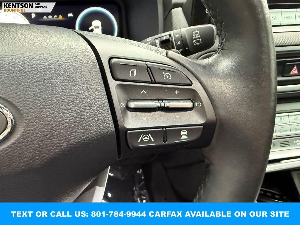 used 2022 Hyundai Kona EV car, priced at $20,750