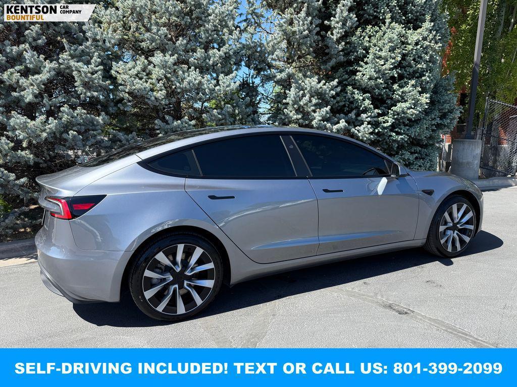 used 2025 Tesla Model 3 car, priced at $43,645