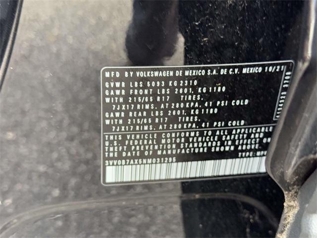 used 2022 Volkswagen Tiguan car, priced at $19,549