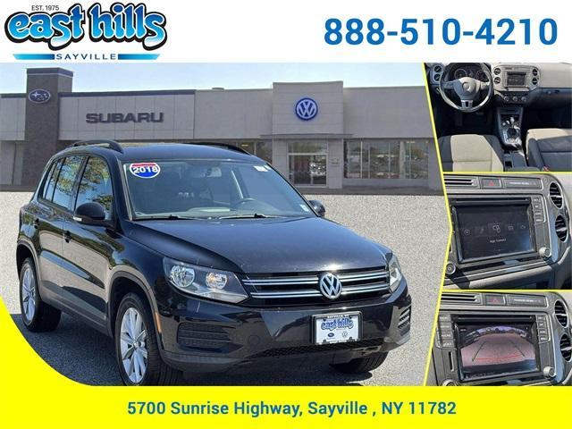 used 2018 Volkswagen Tiguan Limited car, priced at $12,985