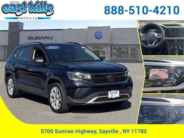 used 2023 Volkswagen Taos car, priced at $18,500
