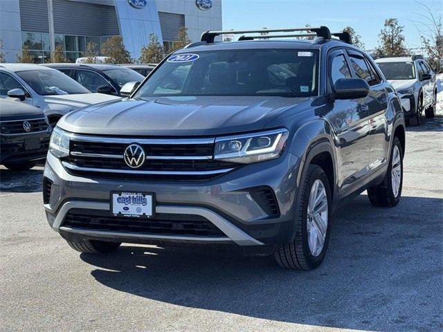 used 2021 Volkswagen Atlas Cross Sport car, priced at $21,940