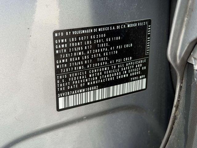 used 2021 Volkswagen Tiguan car, priced at $18,457