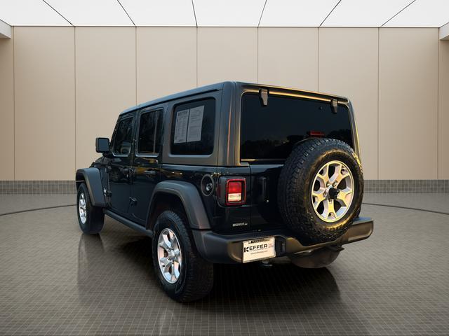 used 2021 Jeep Wrangler Unlimited car, priced at $26,194