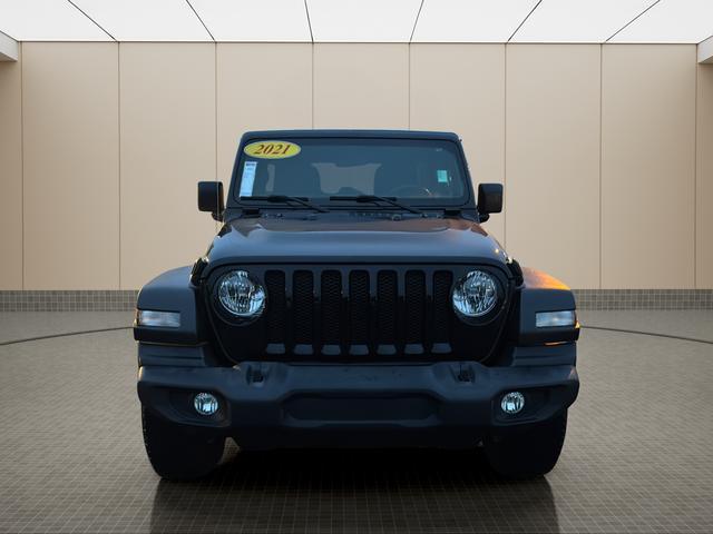used 2021 Jeep Wrangler Unlimited car, priced at $26,194