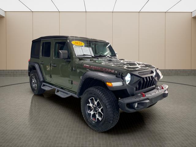 used 2021 Jeep Wrangler Unlimited car, priced at $29,991