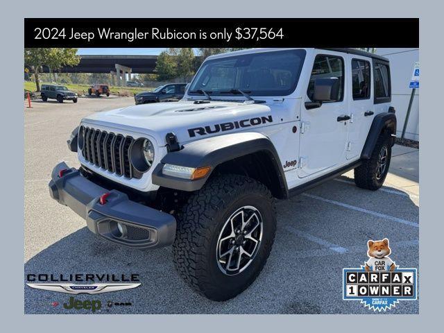 used 2024 Jeep Wrangler car, priced at $37,564