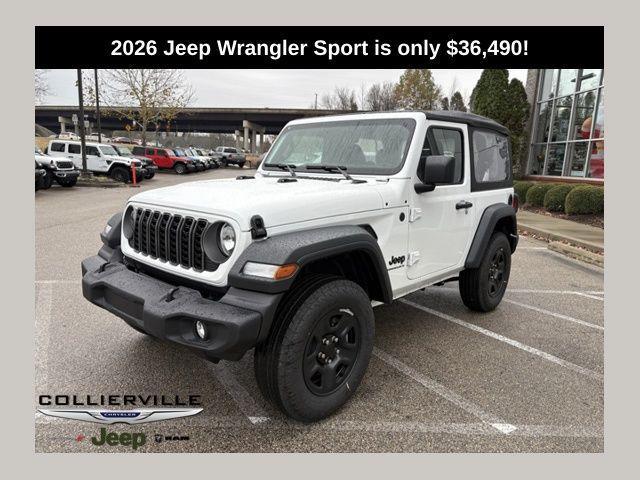 new 2026 Jeep Wrangler car, priced at $36,490