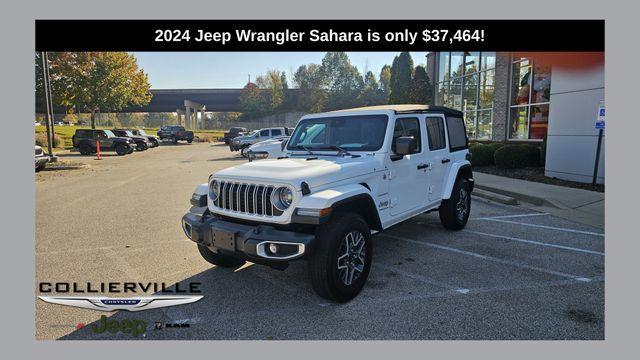 used 2024 Jeep Wrangler car, priced at $37,464