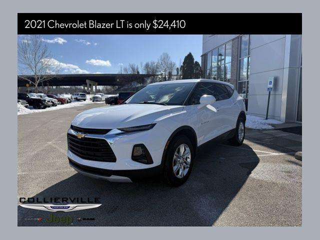 used 2021 Chevrolet Blazer car, priced at $24,410
