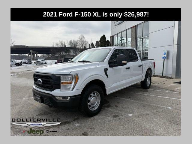 used 2021 Ford F-150 car, priced at $26,987