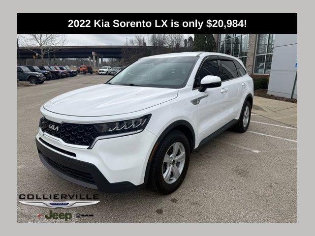 used 2022 Kia Sorento car, priced at $20,984