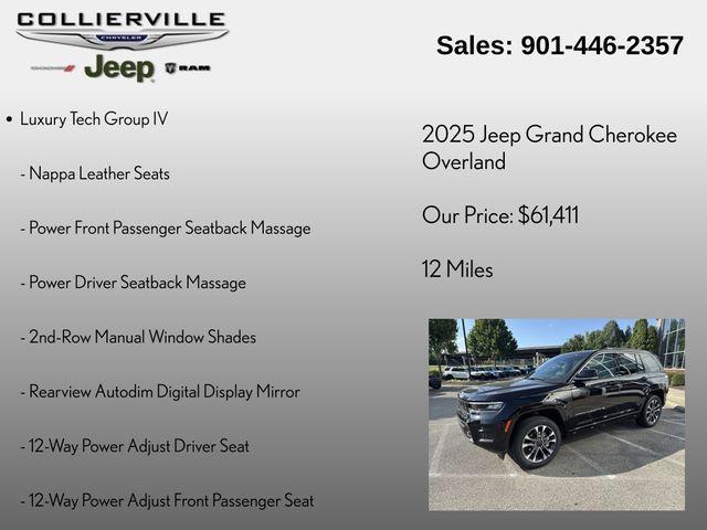 new 2025 Jeep Grand Cherokee car, priced at $64,911