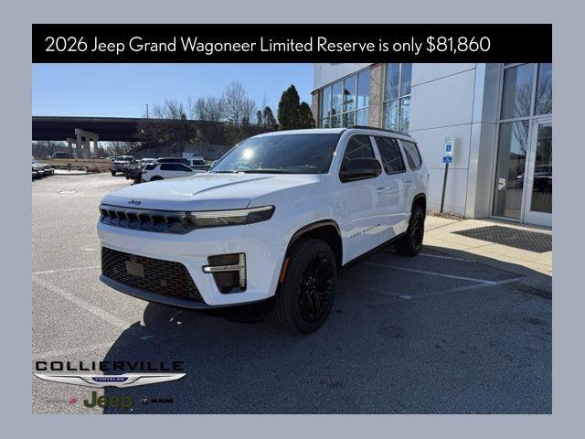 new 2026 Jeep Grand Wagoneer car, priced at $81,860