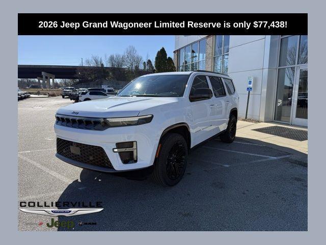 new 2026 Jeep Grand Wagoneer car, priced at $77,438