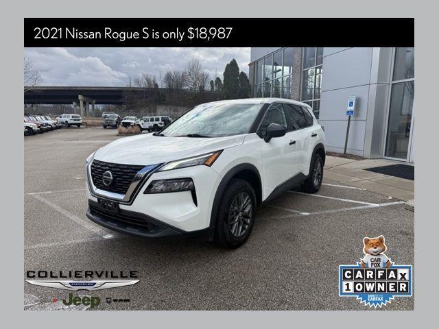 used 2021 Nissan Rogue car, priced at $18,987
