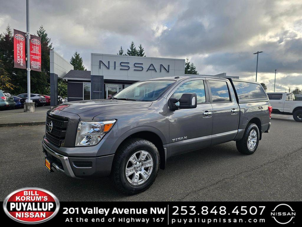 used 2021 Nissan Titan car, priced at $33,995