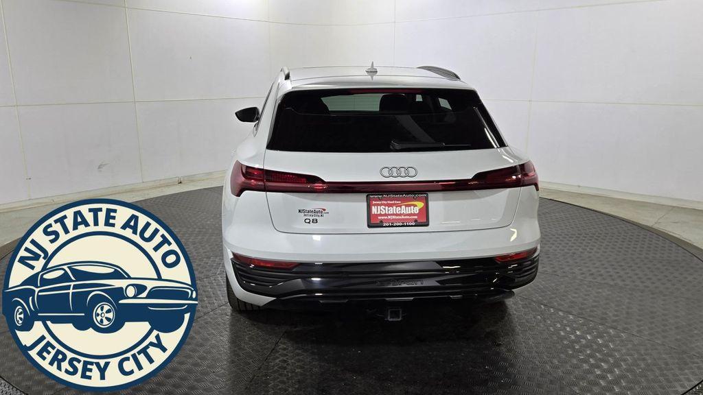 used 2024 Audi Q8 e-tron car, priced at $33,350
