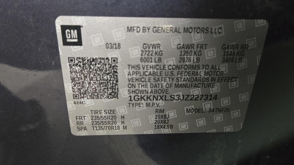 used 2018 GMC Acadia car, priced at $14,250