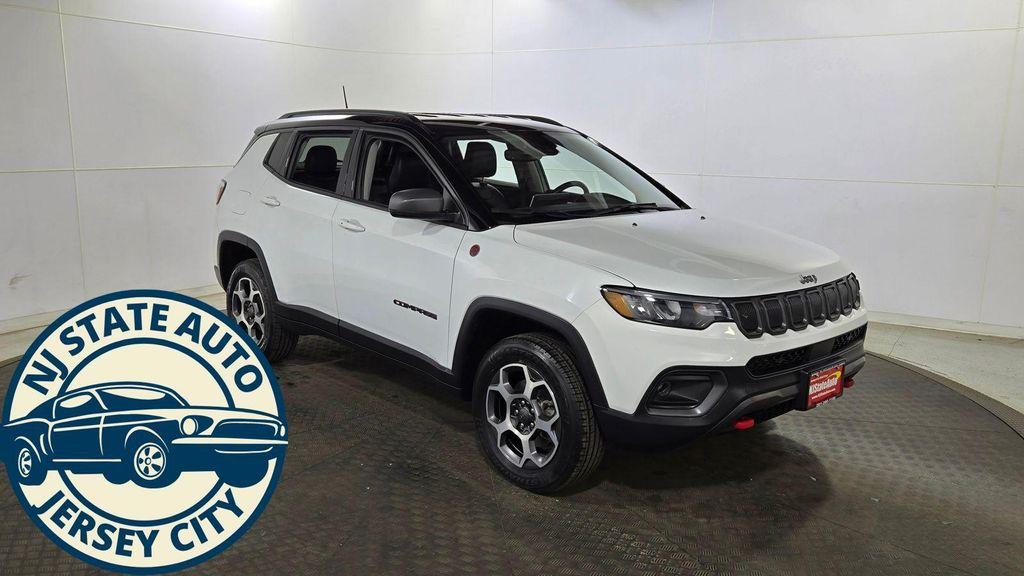 used 2022 Jeep Compass car, priced at $17,375