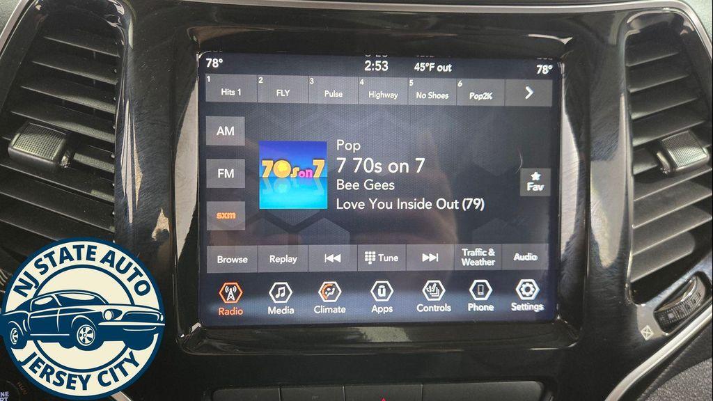 used 2019 Jeep Cherokee car, priced at $13,165