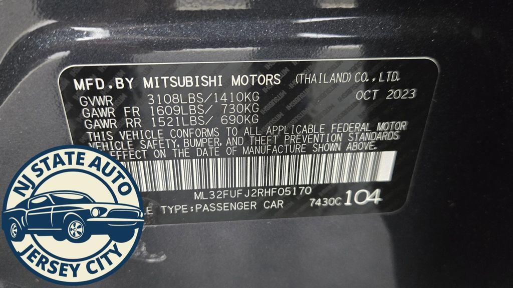 used 2024 Mitsubishi Mirage G4 car, priced at $12,897