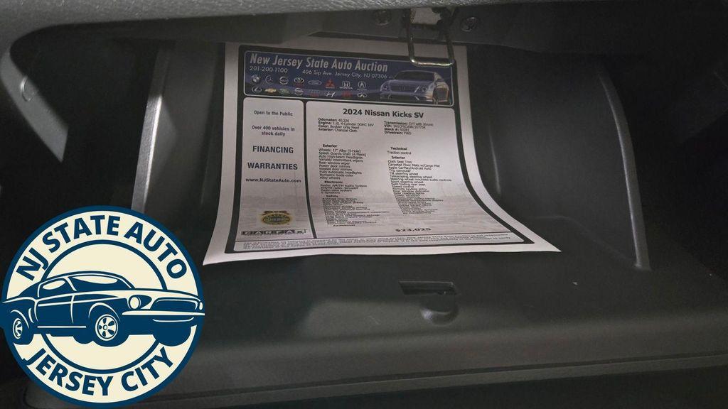 used 2024 Nissan Kicks car, priced at $14,397