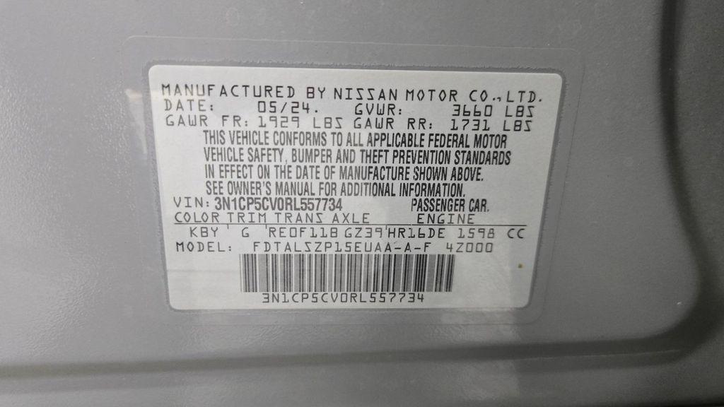 used 2024 Nissan Kicks car, priced at $14,650