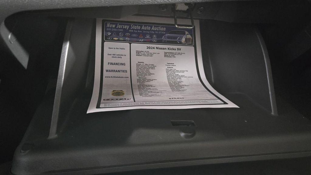 used 2024 Nissan Kicks car, priced at $14,650