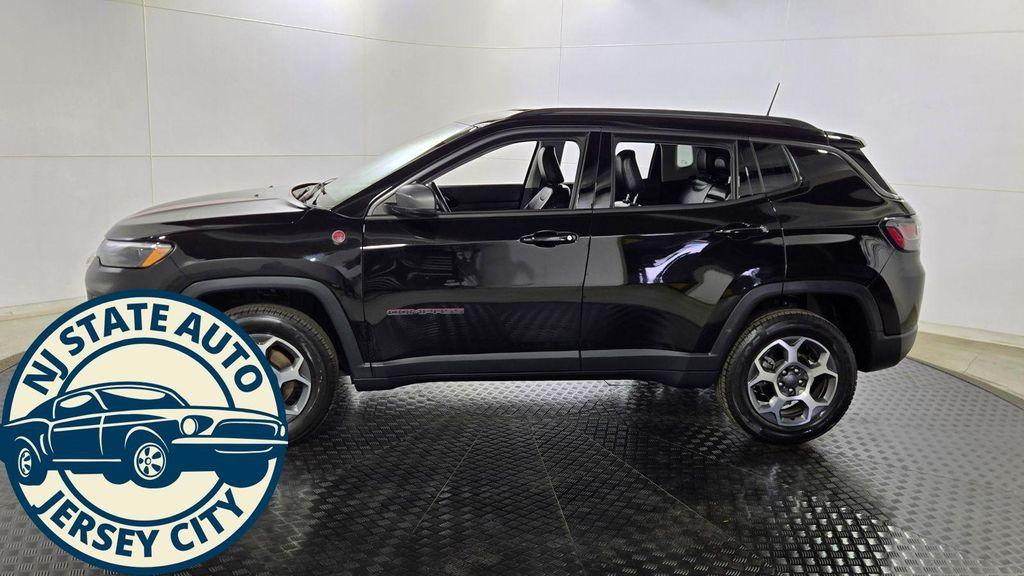 used 2022 Jeep Compass car, priced at $17,475