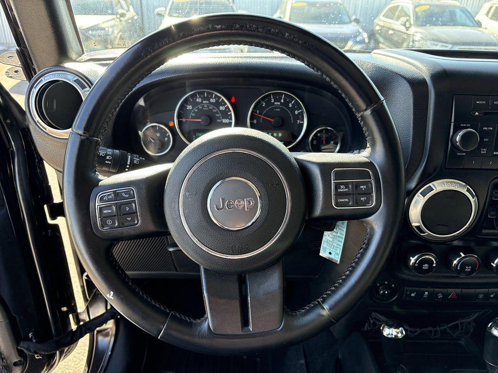 used 2017 Jeep Wrangler Unlimited car, priced at $21,399