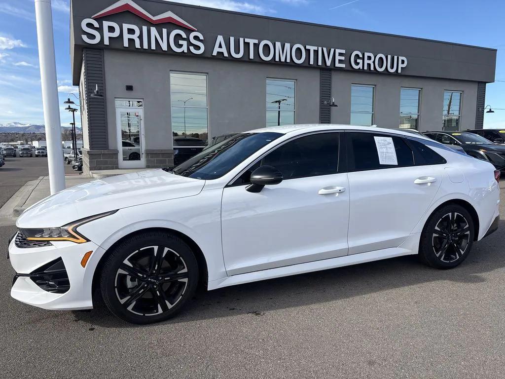 used 2022 Kia K5 car, priced at $19,999