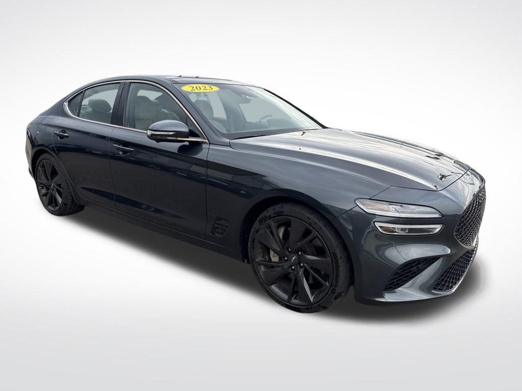 used 2023 Genesis G70 car, priced at $32,498