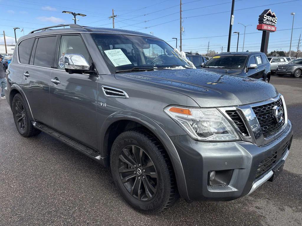 used 2017 Nissan Armada car, priced at $18,697