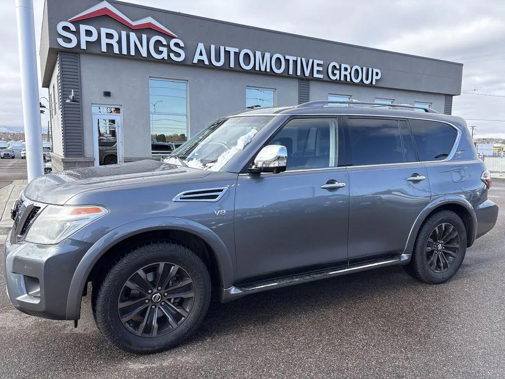 used 2017 Nissan Armada car, priced at $18,697