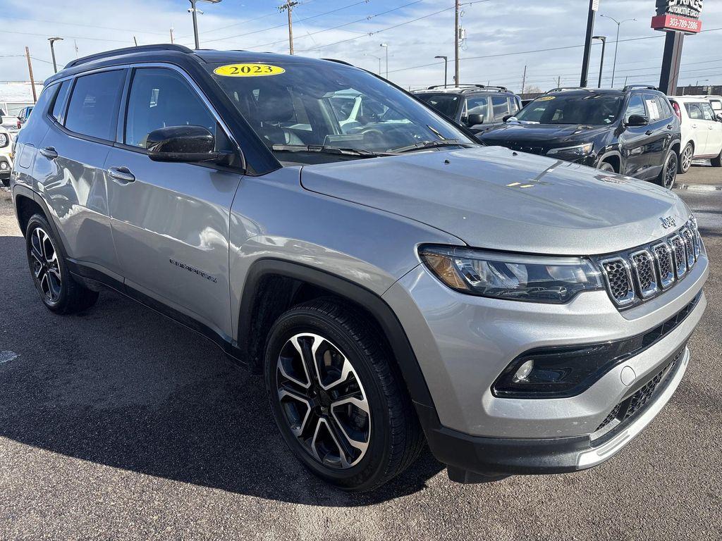 used 2023 Jeep Compass car, priced at $20,597