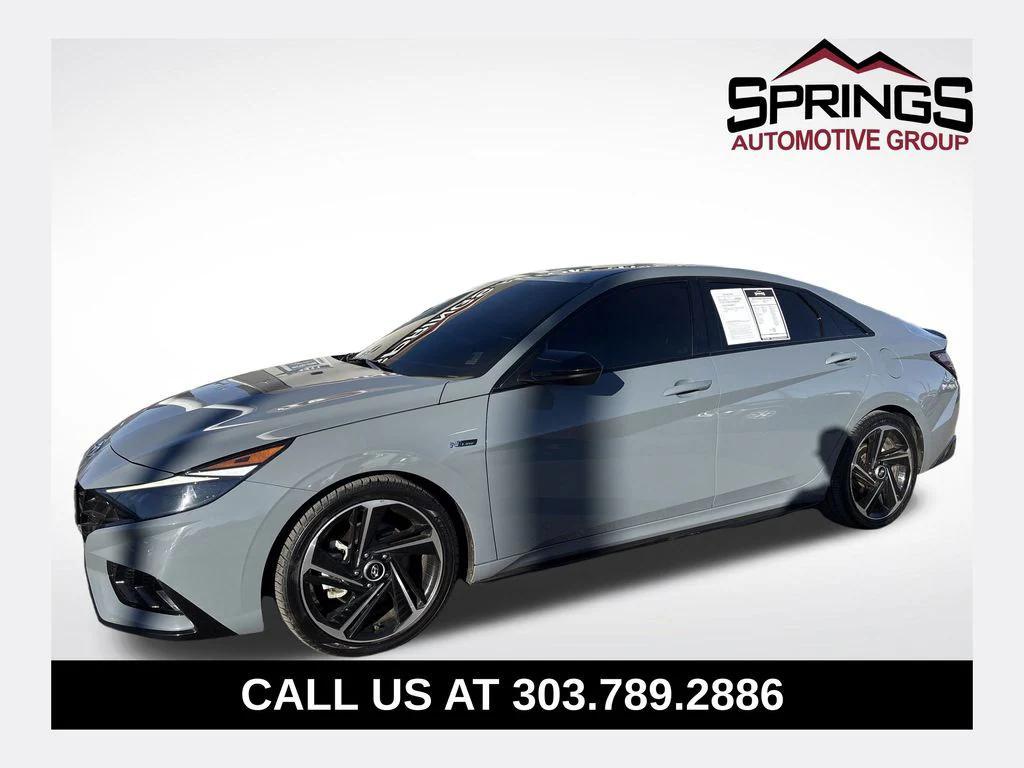 used 2022 Hyundai Elantra car, priced at $18,597