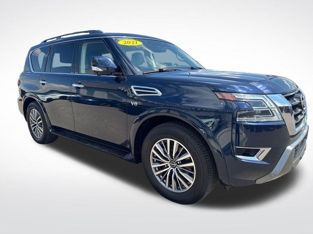 used 2021 Nissan Armada car, priced at $24,498