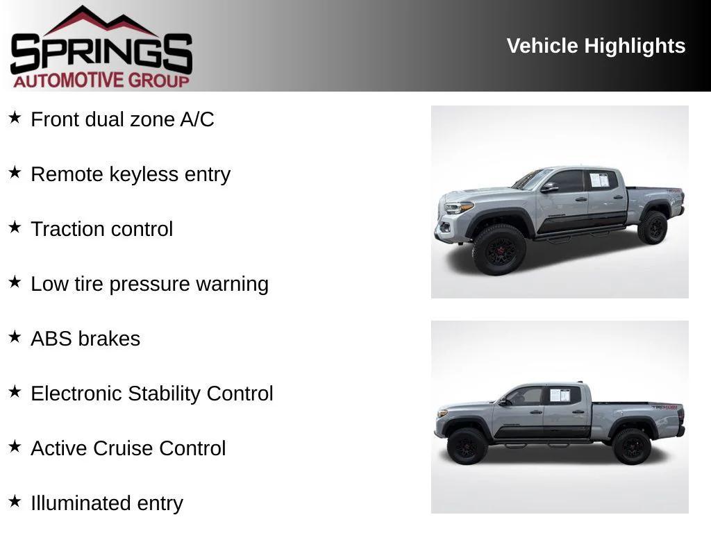 used 2021 Toyota Tacoma car, priced at $33,499