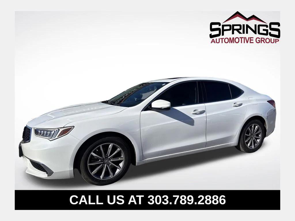 used 2019 Acura TLX car, priced at $19,999