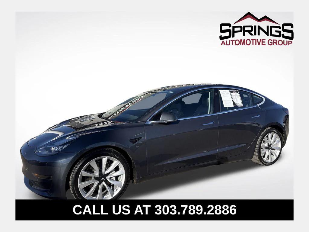 used 2018 Tesla Model 3 car, priced at $21,499