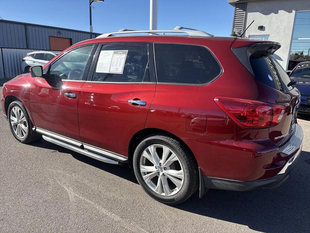 used 2018 Nissan Pathfinder car, priced at $19,399
